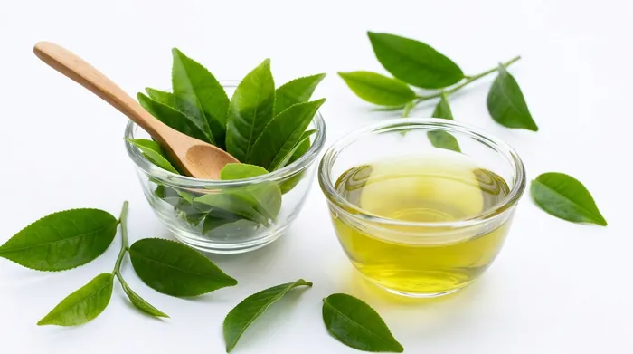 Green tea leaf